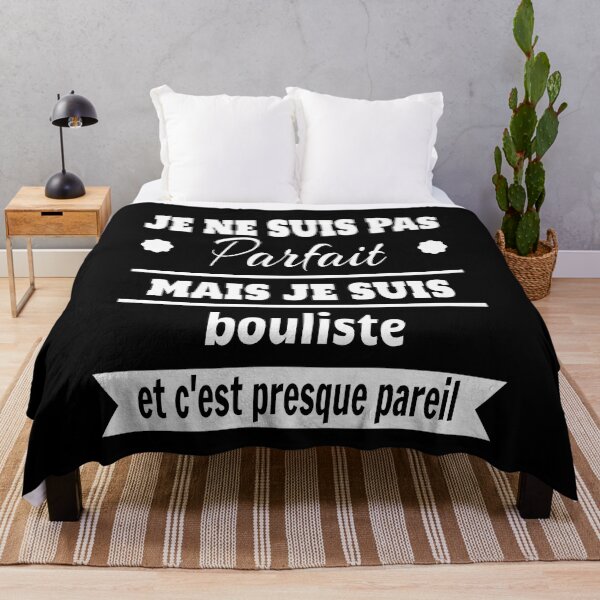 Item preview, Not perfect but petanque bowler humor designed and sold by la-petite-folie.