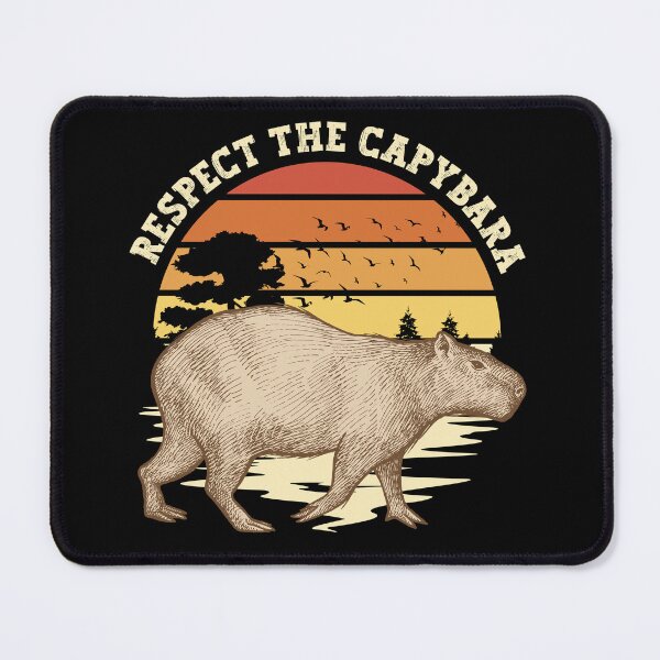 Item preview, Respect The Capybara Lover Kids Men Women Giant Capybara designed and sold by CoolCreative.