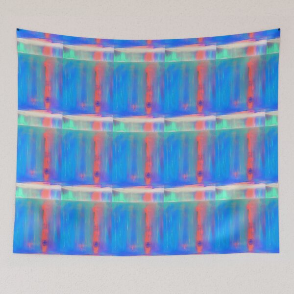 Item preview,  OCEAN SUNSET SEEN THROUGH A WATERFALL designed and sold by sailorsam1805.