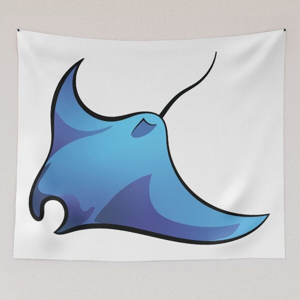 Item preview, Minimalist Manta Ray designed and sold by InkLayer.