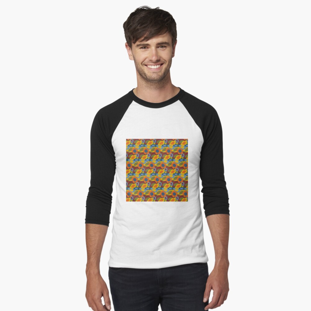 Item preview, Baseball ¾ Sleeve T-Shirt designed and sold by ninabmay.
