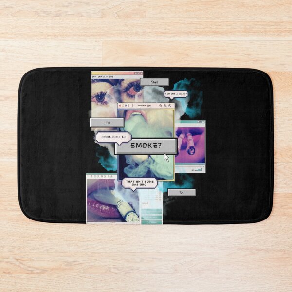 Item preview, Smoke? Vaporwave  internet bubble y2k vibe designed and sold by VantaTheArtist.