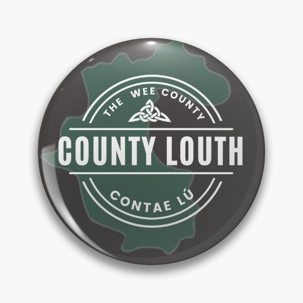 Item preview, County Louth Map designed and sold by TrueCelt.
