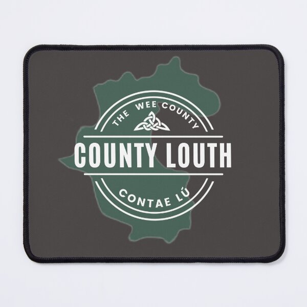 Item preview, County Louth Map designed and sold by TrueCelt.
