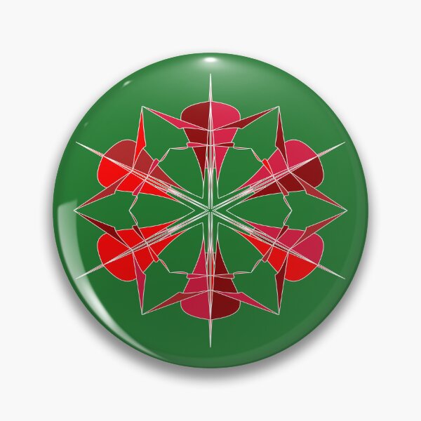 Item preview, Festive snowflake unique design G12 designed and sold by fishpressink.