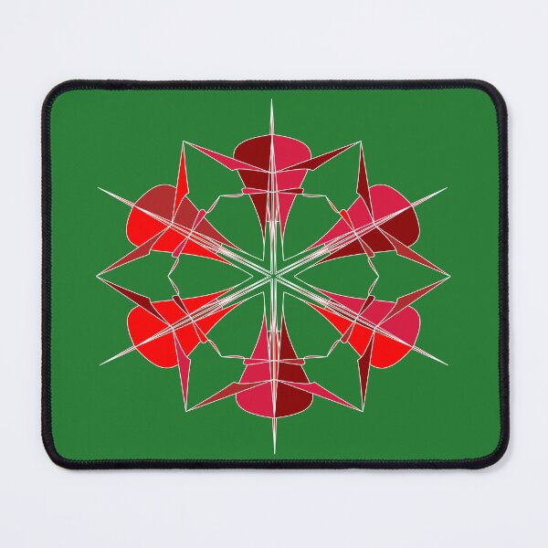 Item preview, Festive snowflake unique design G12 designed and sold by fishpressink.