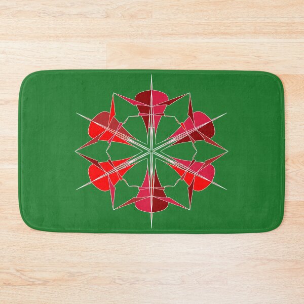 Item preview, Festive snowflake unique design G12 designed and sold by fishpressink.