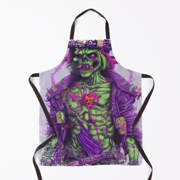 Aperçu de l'œuvre Psychédélique Trippy Vivid Pirate Zombie créée et vendue par funtfarms.