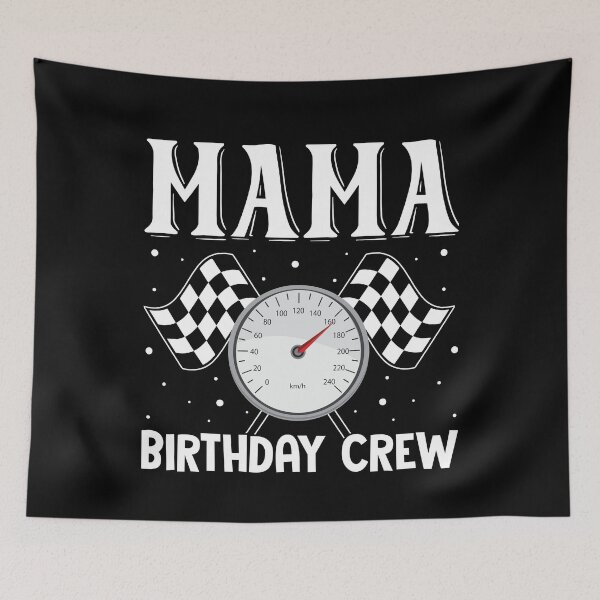 Item preview, Funny Mama Birthday Crew Race Racing Car Family Matching designed and sold by Best Designer.