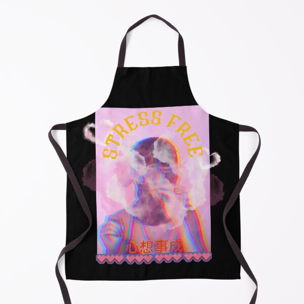 Item preview, Stress free stoner y2k vibe well wishes to you Chinese typography designed and sold by VantaTheArtist.