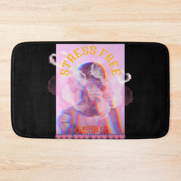Item preview, Stress free stoner y2k vibe well wishes to you Chinese typography designed and sold by VantaTheArtist.