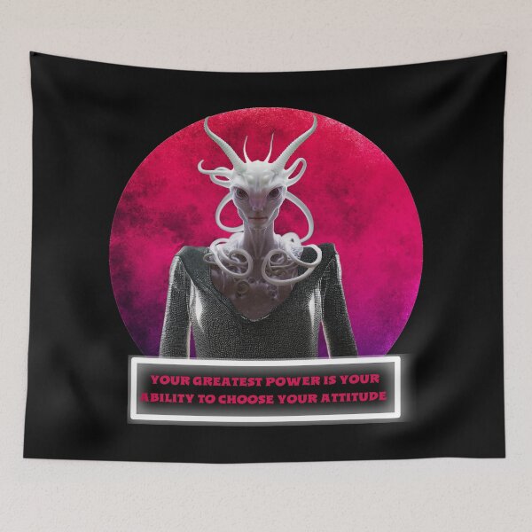 Item preview, YOUR GREATEST  POWER IS YOUR ABILITY TO CHOOSE YOUR ATTITUDE-SAGFABULOUS designed and sold by SagFabulous.