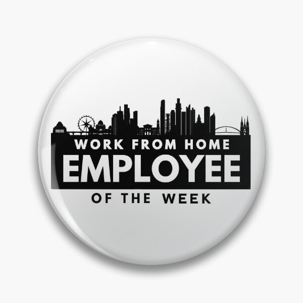 Item preview, Work from home employee of the week in Melbourne designed and sold by Manoroma.