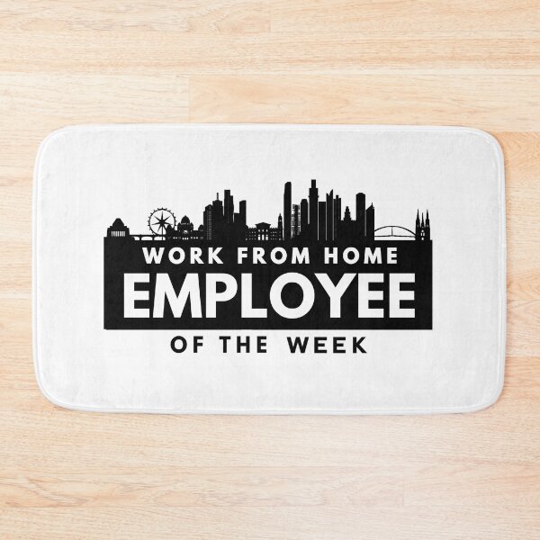 Item preview, Work from home employee of the week in Melbourne designed and sold by Manoroma.