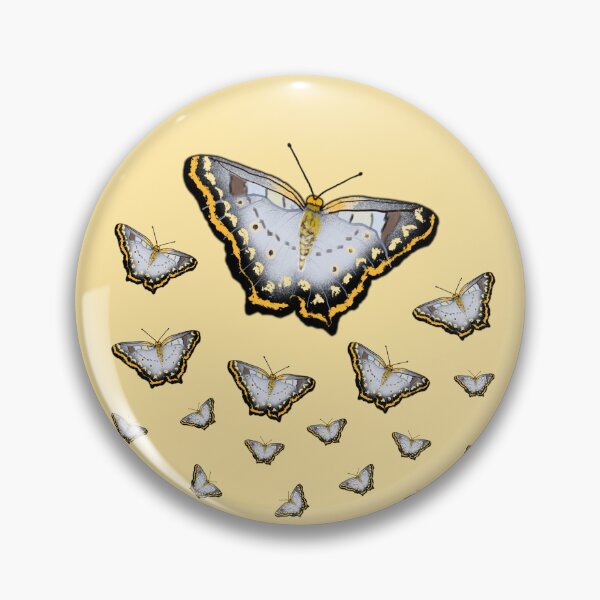Item preview, Black and Gold Butterfly Pattern designed and sold by designs-by-ann.
