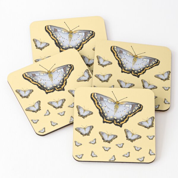 Item preview, Black and Gold Butterfly Pattern designed and sold by designs-by-ann.