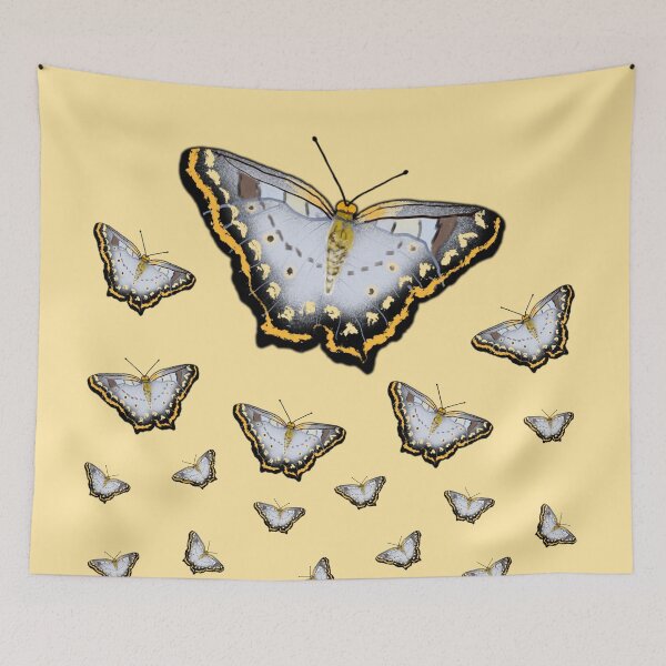 Item preview, Black and Gold Butterfly Pattern designed and sold by designs-by-ann.