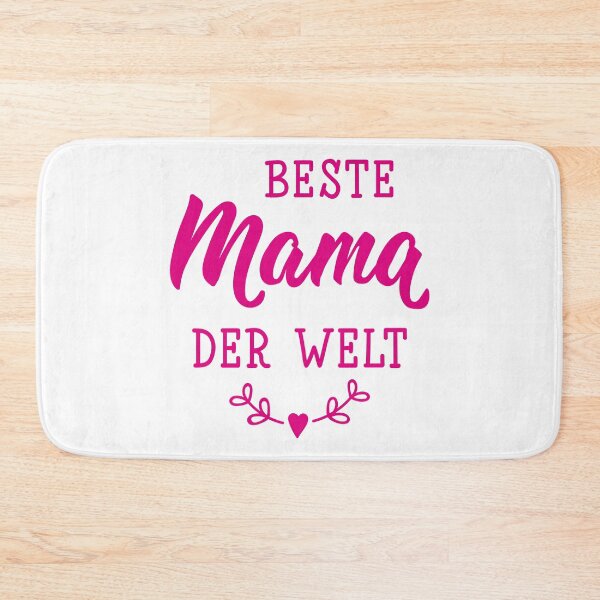 Artikelvorschau, Beste Mama der Welt. Deutscher Text: Beste Mama der Welt. entworfen und verkauft von pidzam4e.