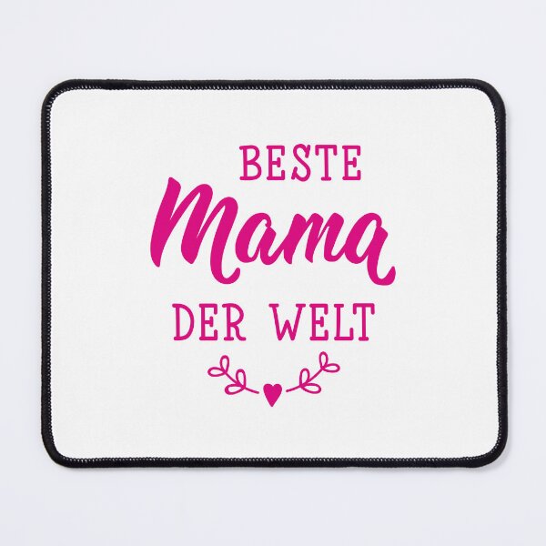 Item preview, Beste Mama der Welt. German text: Best mom in the world. designed and sold by pidzam4e.