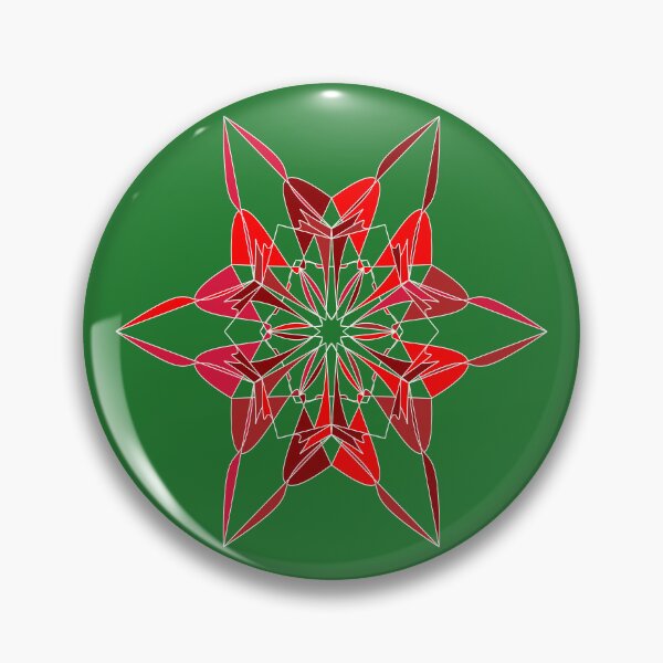 Item preview, Festive snowflake unique design G15 designed and sold by fishpressink.