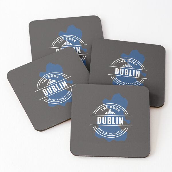 Item preview, Dublin Map with Celtic Design  designed and sold by TrueCelt.