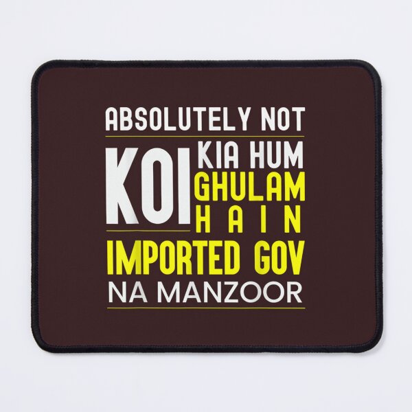 Item preview, Imran Khanz Absolutely Not designed and sold by Diggoryds.