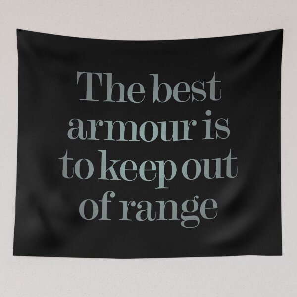 Item preview, The best armour is to keep of range v.5 designed and sold by x1brett.