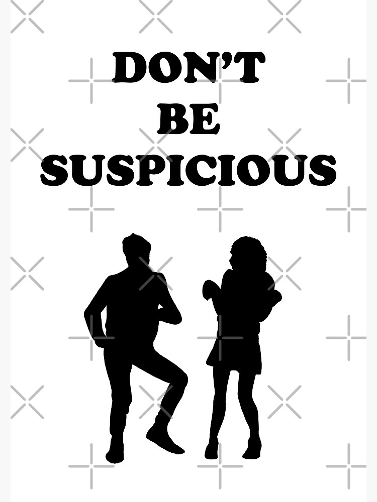 Suspicious Run Sticker for iOS & Android