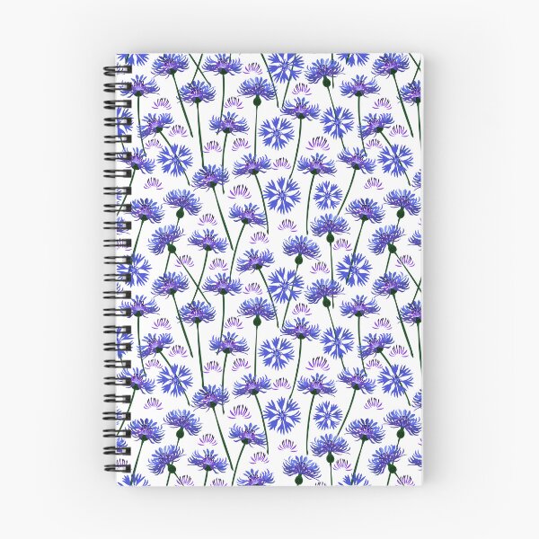 Item preview, Cornflowers, wild flowers, white background. designed and sold by Natalya Alexandrou.
