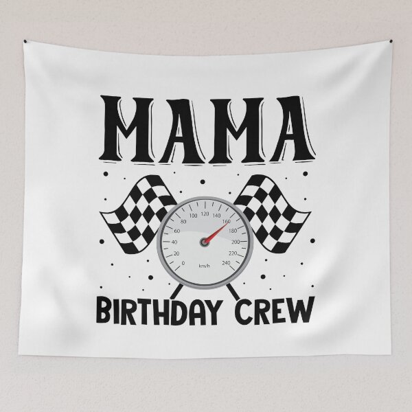 Item preview, Funny Mama Birthday Crew Race Racing Car Family Matching designed and sold by Best Designer.