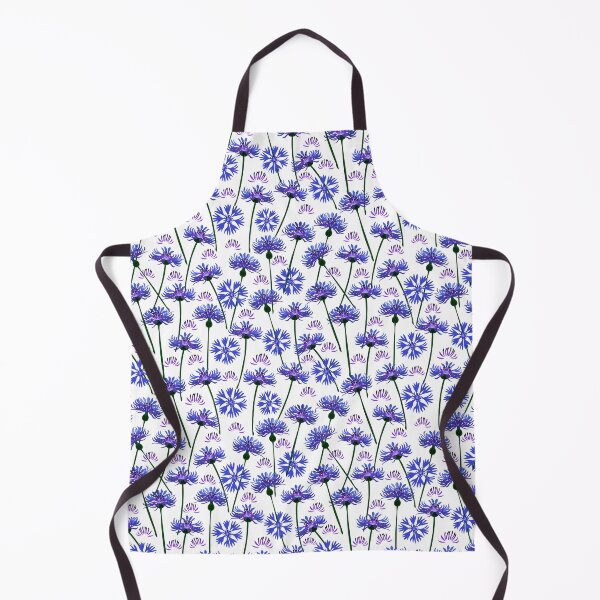 Item preview, Cornflowers, wild flowers, white background. designed and sold by Natalya Alexandrou.