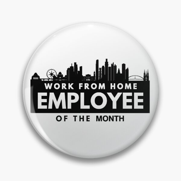 Item preview, Work from home employee of the month in Melbourne designed and sold by Manoroma.