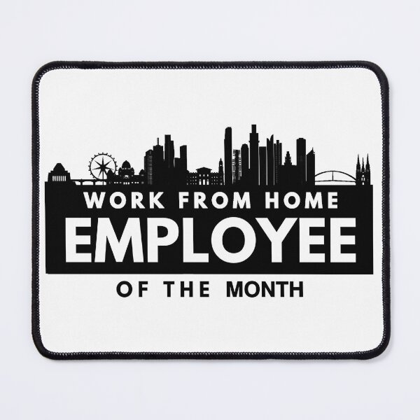 Item preview, Work from home employee of the month in Melbourne designed and sold by Manoroma.