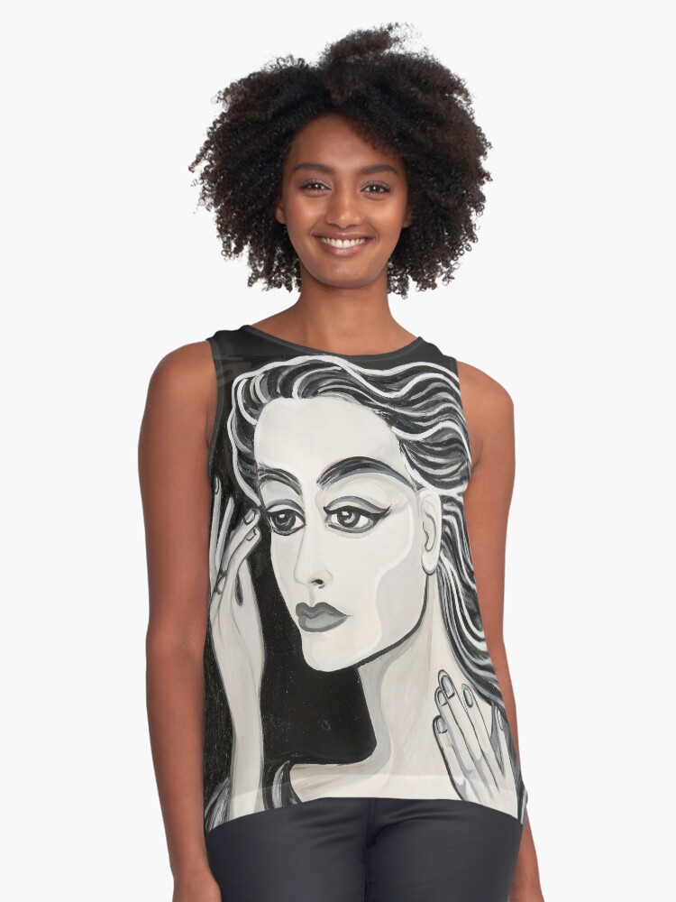Item preview, Sleeveless Top designed and sold by zigouartist.