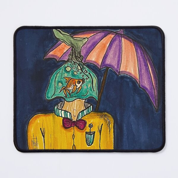 Item preview, Goldfish hate Rain designed and sold by MxLydM.