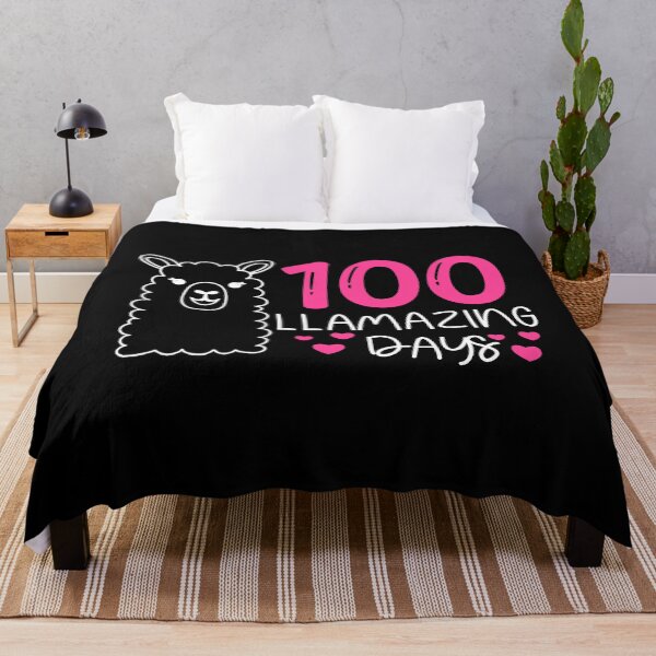 Item preview, 100 Day of School: 100 Llamazing Days, Funny Llama Saying designed and sold by AMINE ★★★★★.