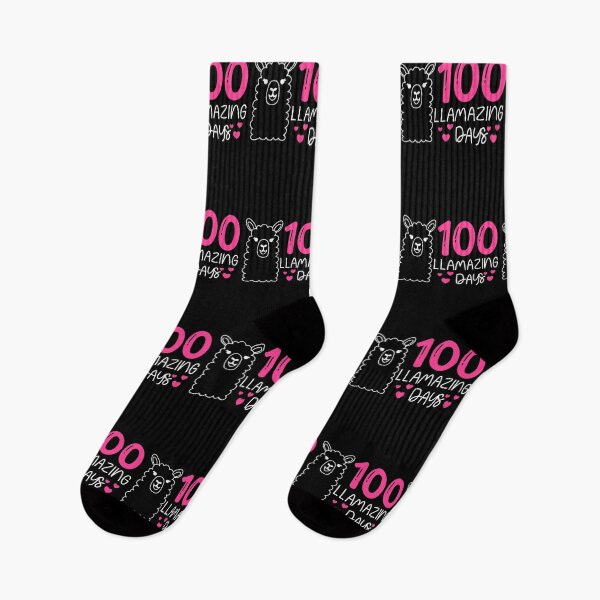 Item preview, 100 Day of School: 100 Llamazing Days, Funny Llama Saying designed and sold by AMINE  ★★★★★.