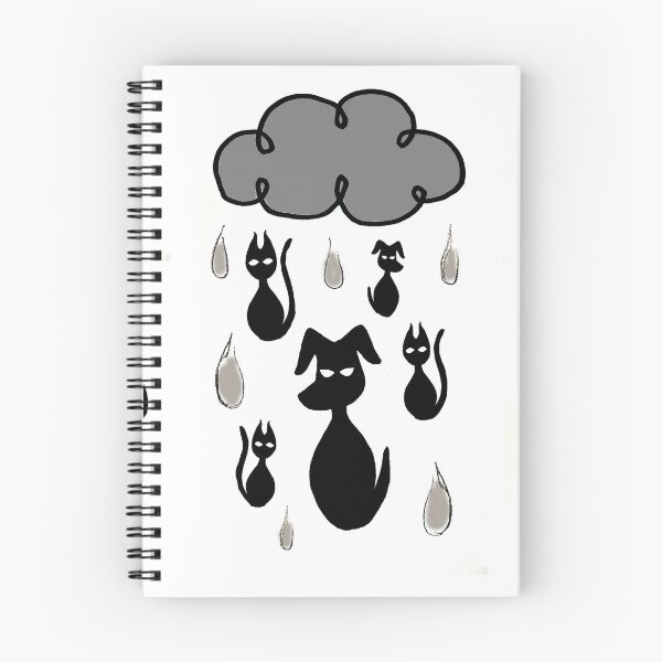 Item preview, its raining cats and dogs designed and sold by feralappareletc.