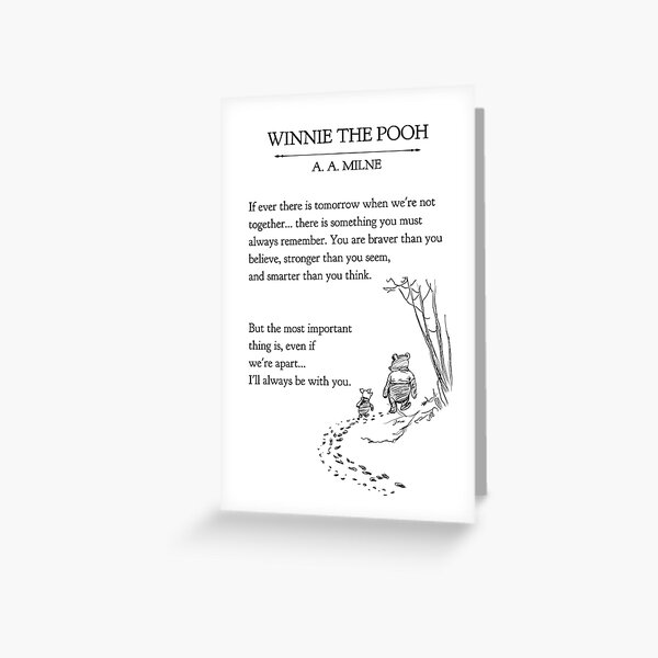Item preview, Winnie the Pooh book page - A A Milne  if ever a tomorrow…braver than you believe  designed and sold by Inktown.