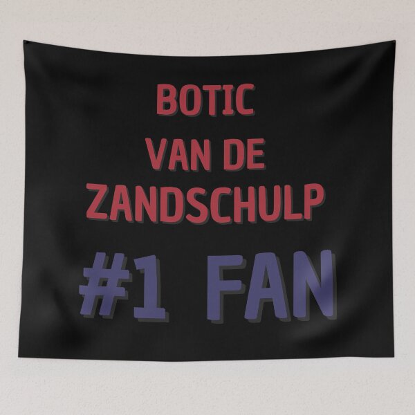 Item preview, Botic Van De Zandschulp - #1 Fan designed and sold by Rybariuns.