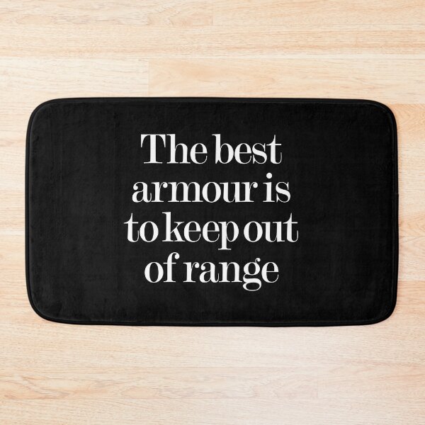 Item preview, The best armour is to keep of range v.9 designed and sold by x1brett.