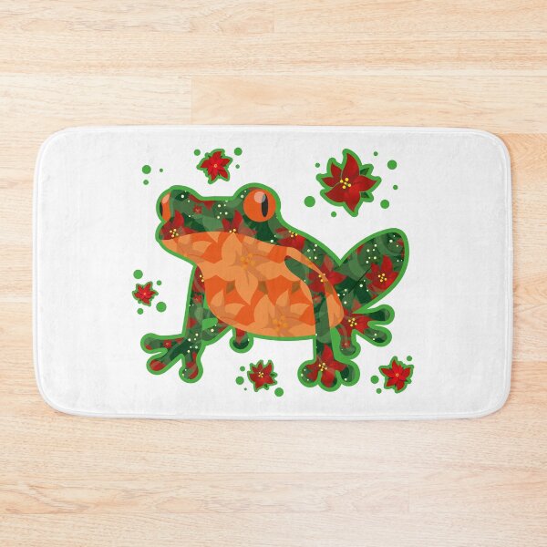 Item preview, Poinsettia Frog designed and sold by TokkiJess.