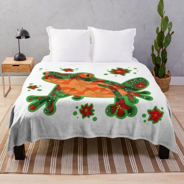 Item preview, Poinsettia Frog designed and sold by TokkiJess.