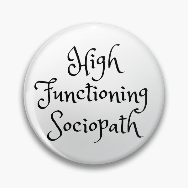 Item preview, High Functioning Sociopath Sherlock tv quote designed and sold by Texterous.
