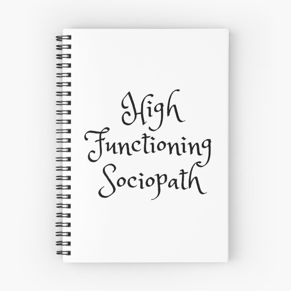 Item preview, High Functioning Sociopath Sherlock tv quote designed and sold by Texterous.