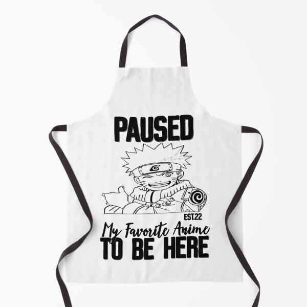 Item preview, PAUSED MY FAVORITE ANIME TO BE HERE designed and sold by GAADesignz.