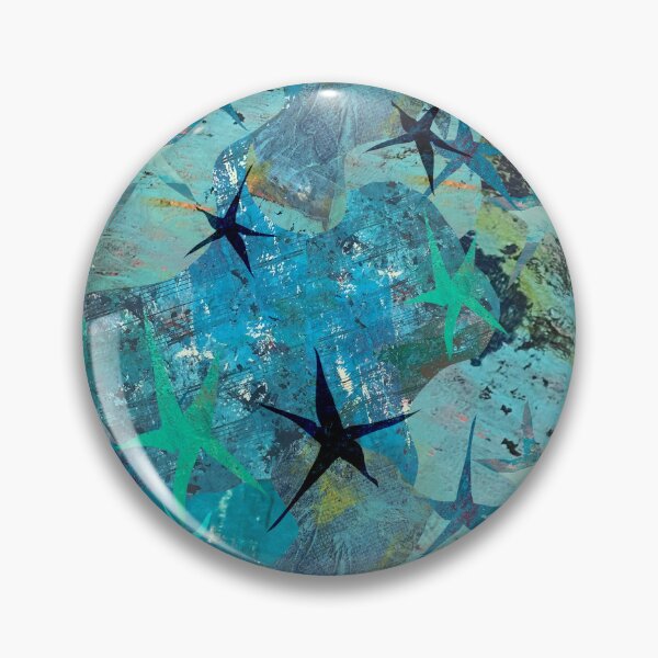 Item preview, Magical Starry Winter Night Abstract Pattern  designed and sold by ginaisarty.