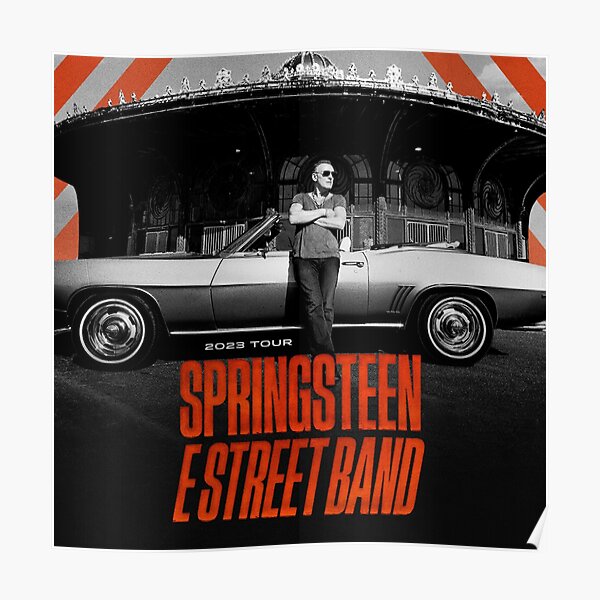 "band e street tour 2023" Poster for Sale by ohnClin Redbubble