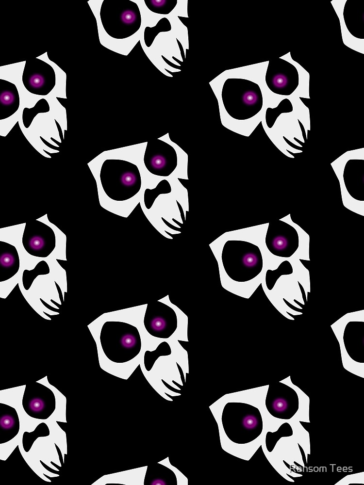 Thumbnail 3 of 3, Scarf, The Voodoo Skull designed and sold by Rakxm.