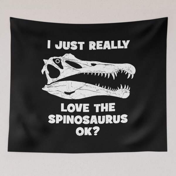 Item preview, Spinosaurus fossil skull designed and sold by NicGrayGraphic.